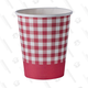 Nothing screams summer like gingham, so have your party guests sip out of these red-checked cups at warm weather gatherings. With options for coordinating plates, napkins, and tablecloths, it’s never been easier to commit to a party motif.